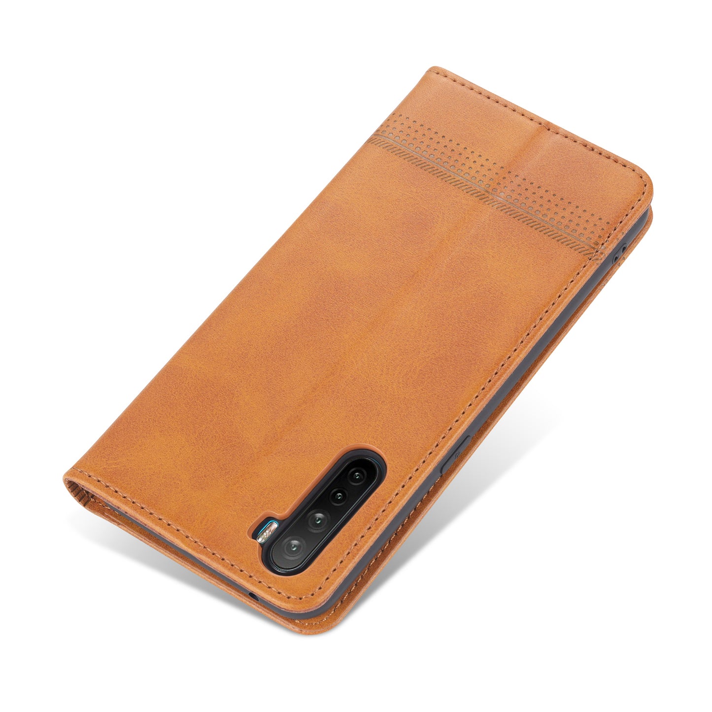 AZNS Auto-absorbed Leather Wallet Stand Case for OPPO A91