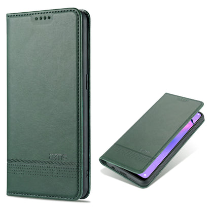 AZNS Auto-absorbed Leather Wallet Stand Case for OPPO A91