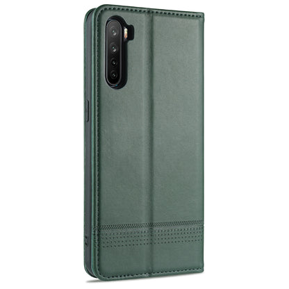 AZNS Auto-absorbed Leather Wallet Stand Case for OPPO A91