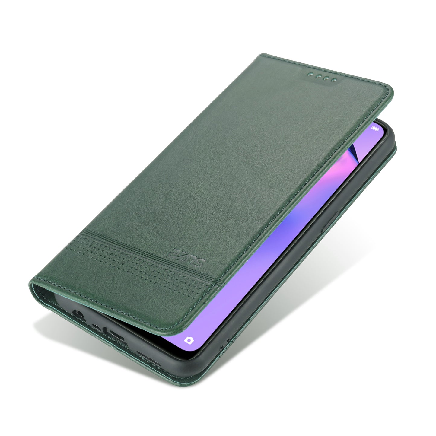 AZNS Auto-absorbed Leather Wallet Stand Case for OPPO A91