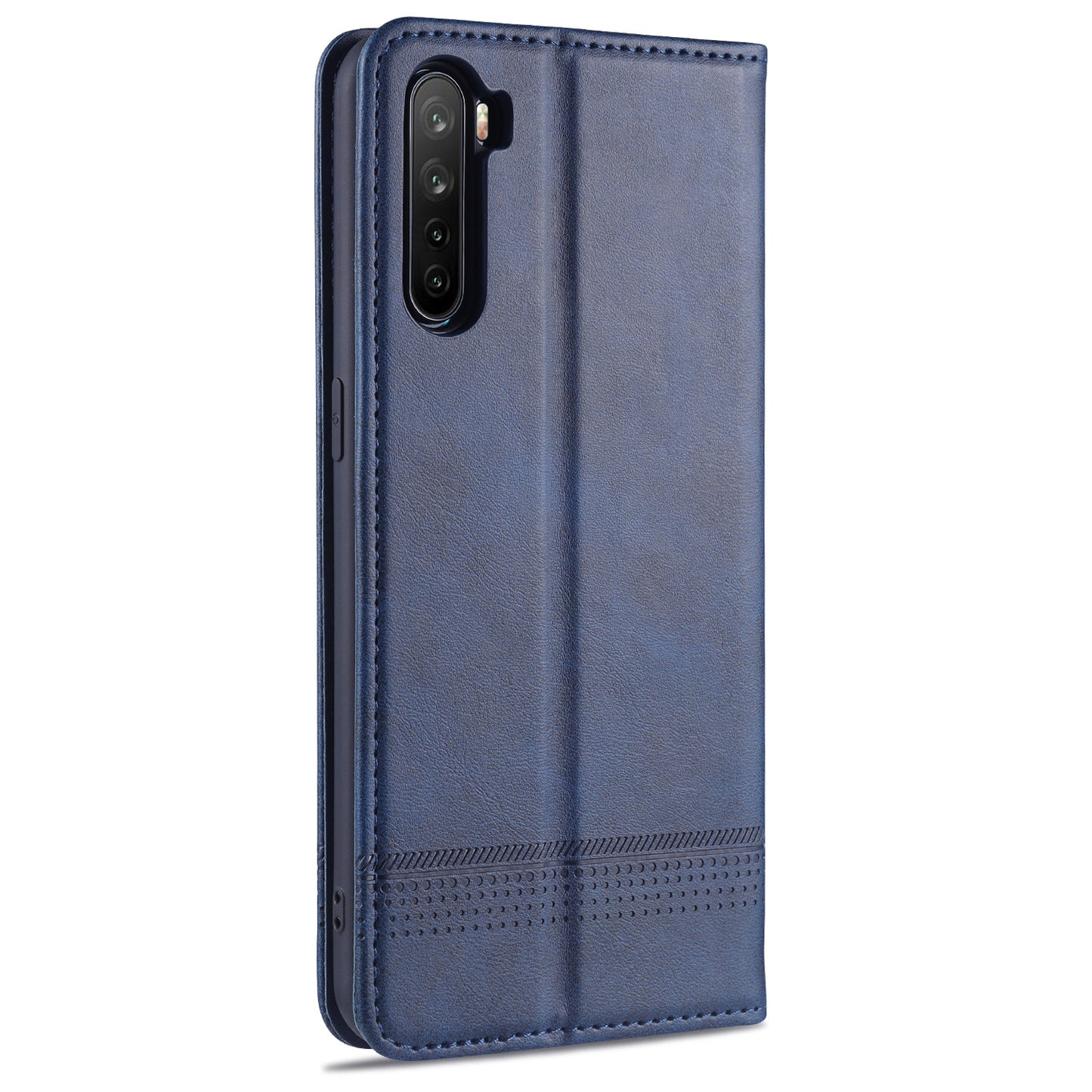 AZNS Auto-absorbed Leather Wallet Stand Case for OPPO A91