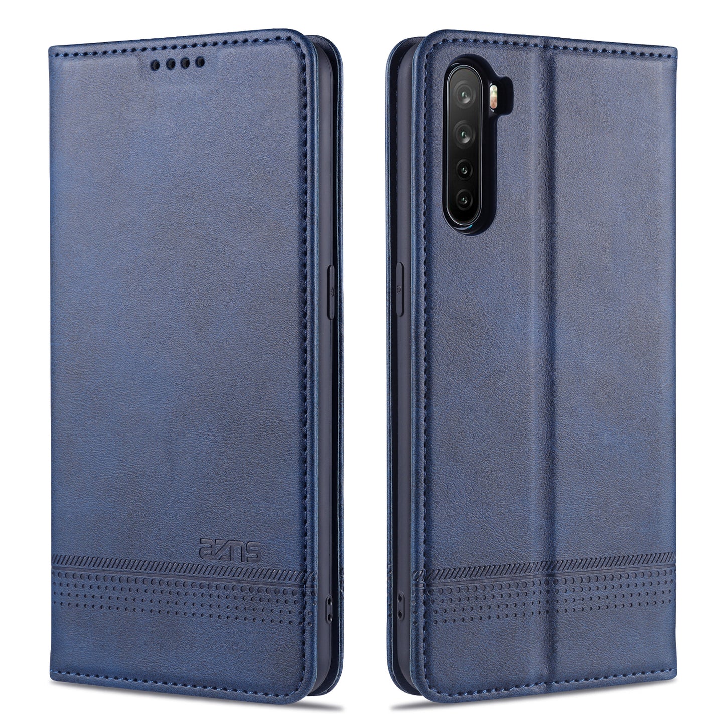 AZNS Auto-absorbed Leather Wallet Stand Case for OPPO A91