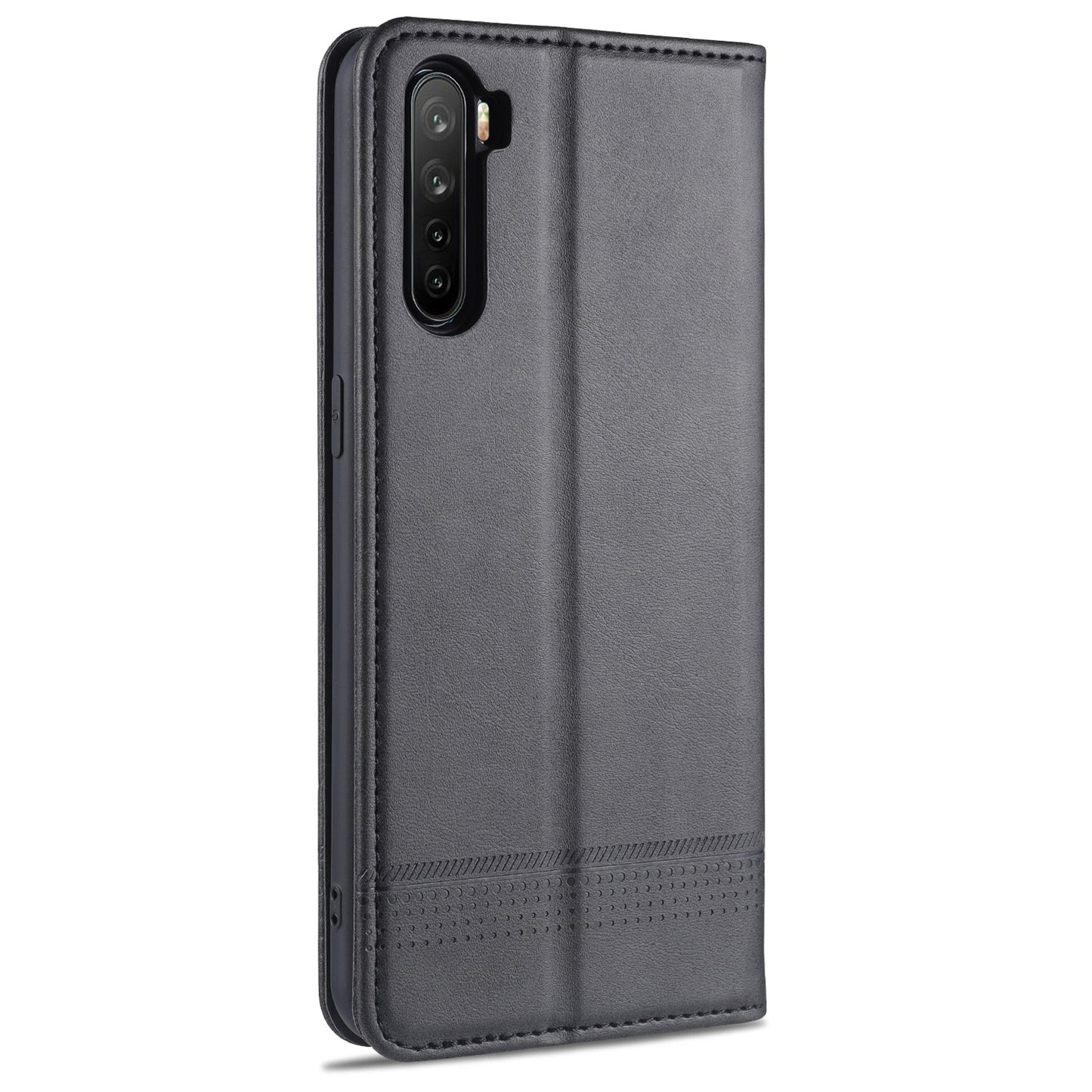 AZNS Auto-absorbed Leather Wallet Stand Case for OPPO A91