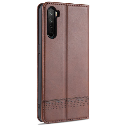 AZNS Auto-absorbed Leather Wallet Stand Case for OPPO A91