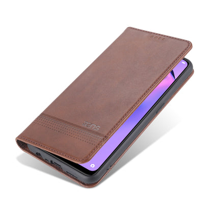 AZNS Auto-absorbed Leather Wallet Stand Case for OPPO A91