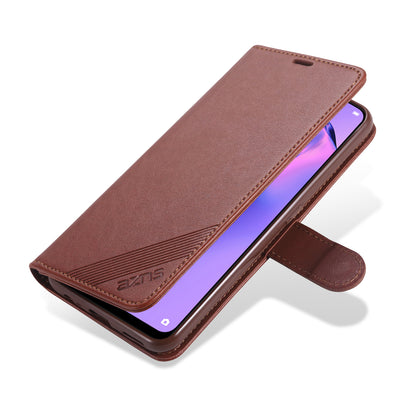 AZNS TPU + PU Leather Wallet Stand Phone Protective Case for Oppo A32 (2020)/A53 (2020)