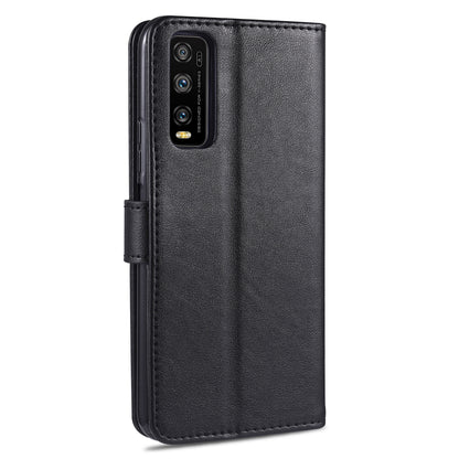 AZNS TPU + PU Leather Phone Protective Case for Vivo Y20/Y20i