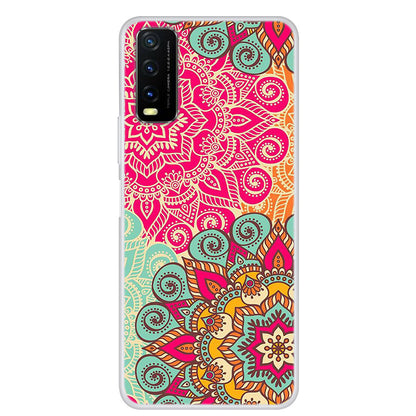 Pattern Printing Soft TPU Back Case for vivo Y20