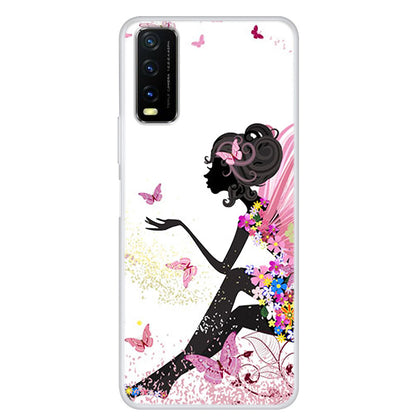 Pattern Printing Soft TPU Back Case for vivo Y20