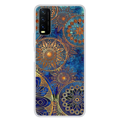 Pattern Printing Soft TPU Back Case for vivo Y20