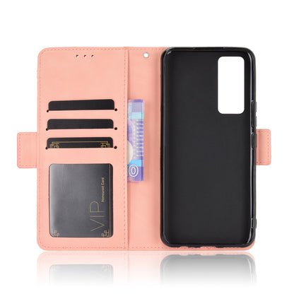 Multiple Card Slots Leather Wallet Mobile Phone Case for vivo V20 SE / vivo Y70 2020