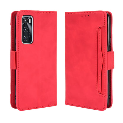 Multiple Card Slots Leather Wallet Mobile Phone Case for vivo V20 SE / vivo Y70 2020