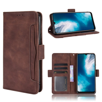 Multiple Card Slots Leather Wallet Mobile Phone Case for vivo V20 SE / vivo Y70 2020