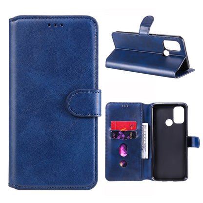 Classic Style Magnetic Clasp Wallet + Stand Flip Leather Phone Case for Oppo A32 (2020)/A53(2020)/Oppo A53s