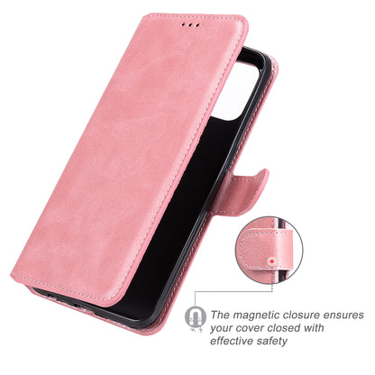 Classic Style Magnetic Clasp Wallet + Stand Flip Leather Phone Case for Oppo A32 (2020)/A53(2020)/Oppo A53s