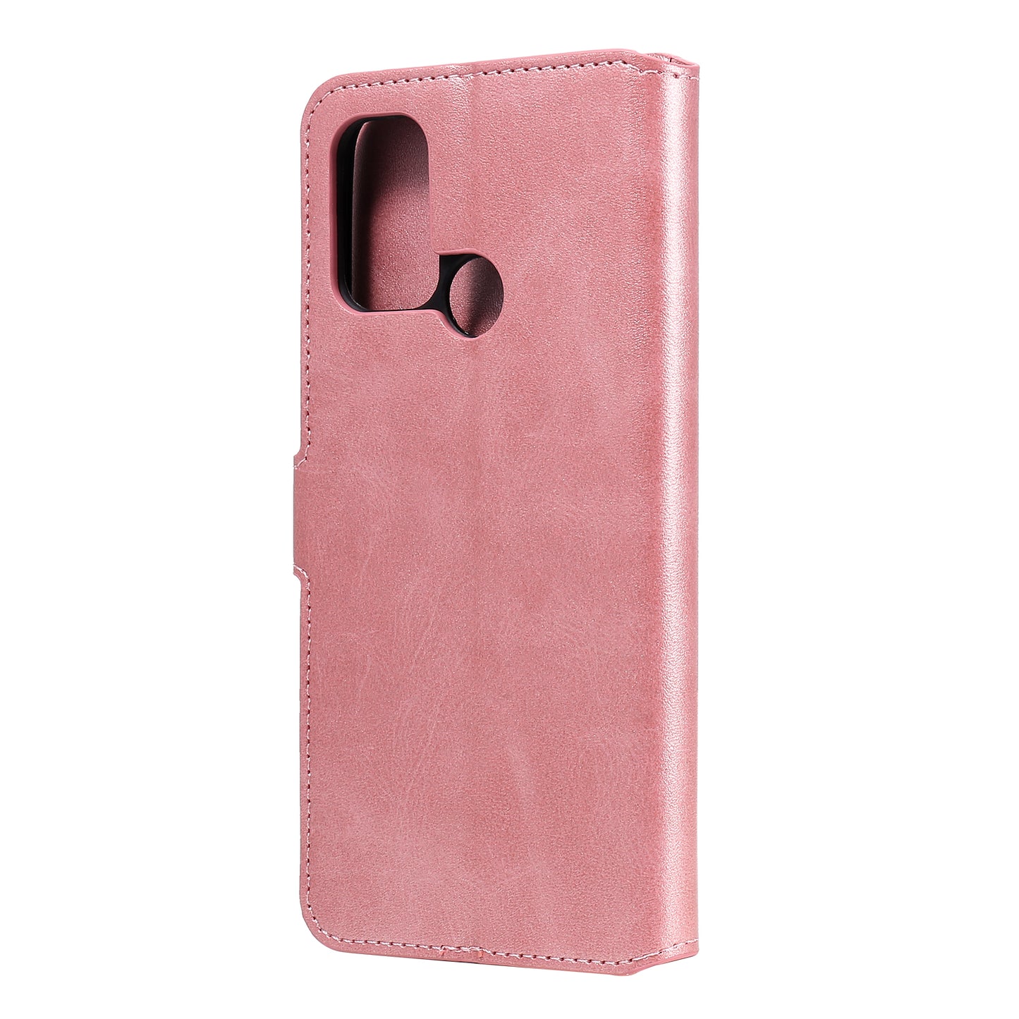 Classic Style Magnetic Clasp Wallet + Stand Flip Leather Phone Case for Oppo A32 (2020)/A53(2020)/Oppo A53s