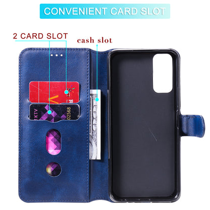 Classic Style TPU Edge + PU Leather Flip Phone Case with Wallet + Stand for Vivo Y20s/ Y20/ Y20i/ Y11s/ iQOO U1x/ Y30 (China)