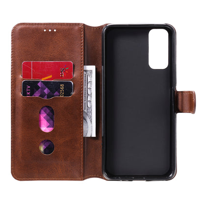 Classic Style TPU Edge + PU Leather Flip Phone Case with Wallet + Stand for Vivo Y20s/ Y20/ Y20i/ Y11s/ iQOO U1x/ Y30 (China)