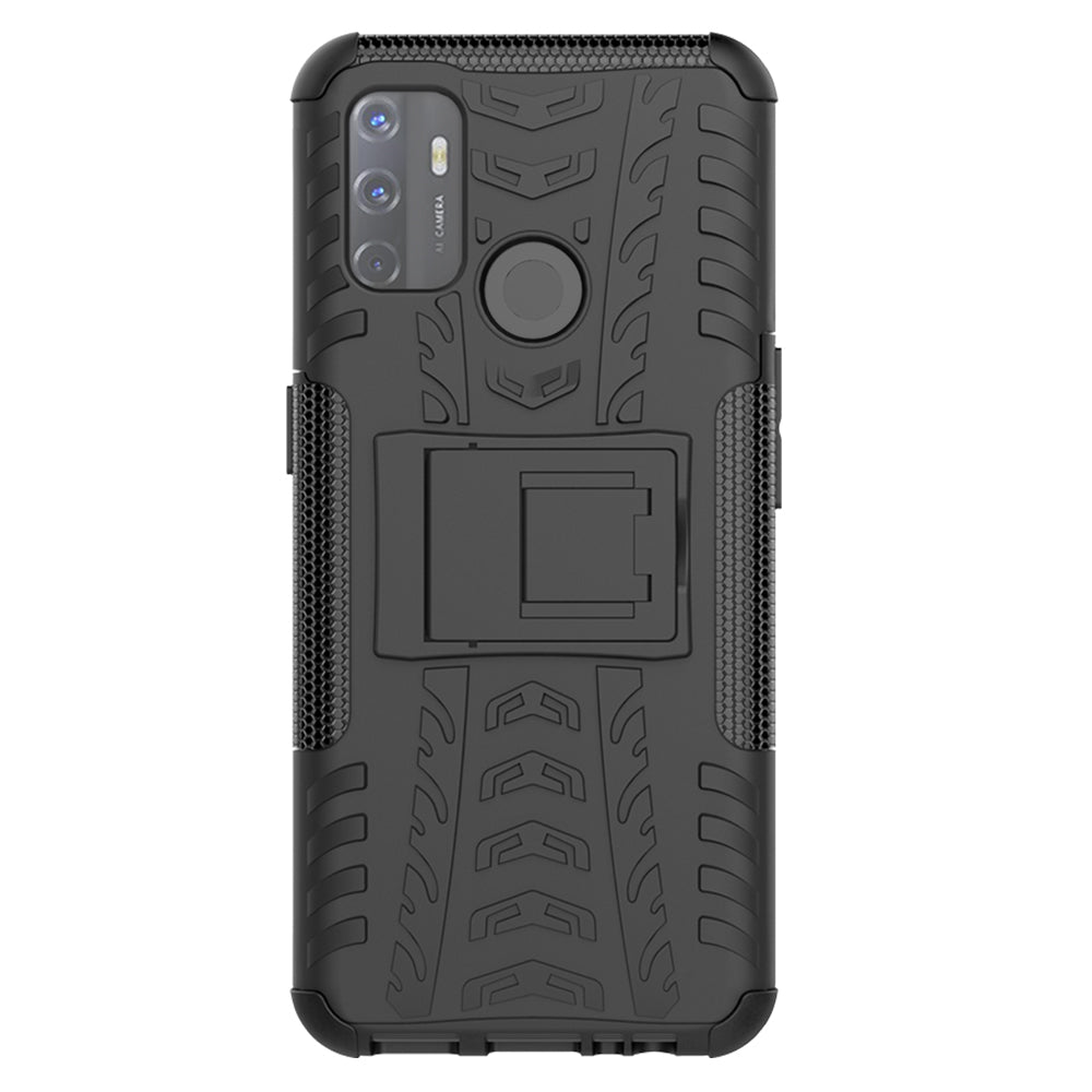 Cool Tyre PC + TPU Hybrid Shell Case for Oppo A53 (2020)