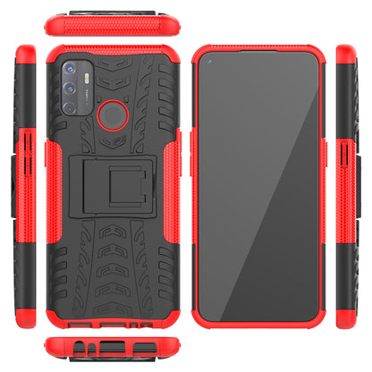 Cool Tyre PC + TPU Hybrid Shell Case for Oppo A53 (2020)