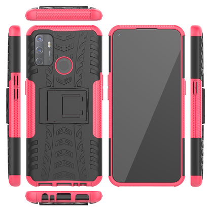 Cool Tyre PC + TPU Hybrid Shell Case for Oppo A53 (2020)