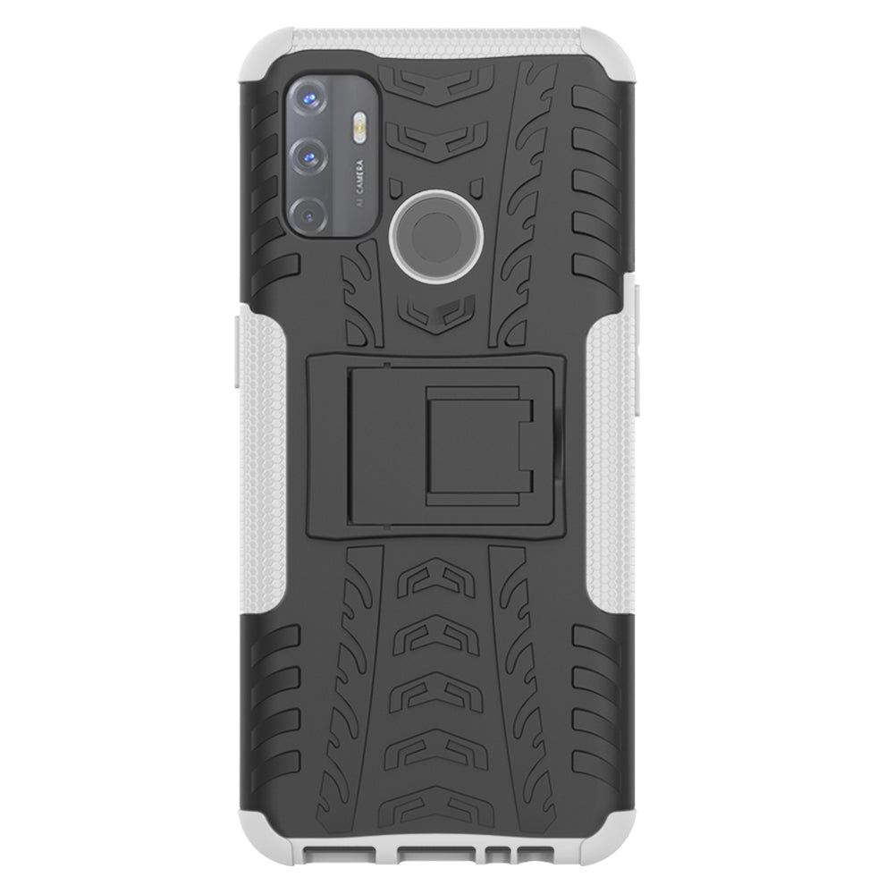 Cool Tyre PC + TPU Hybrid Shell Case for Oppo A53 (2020)