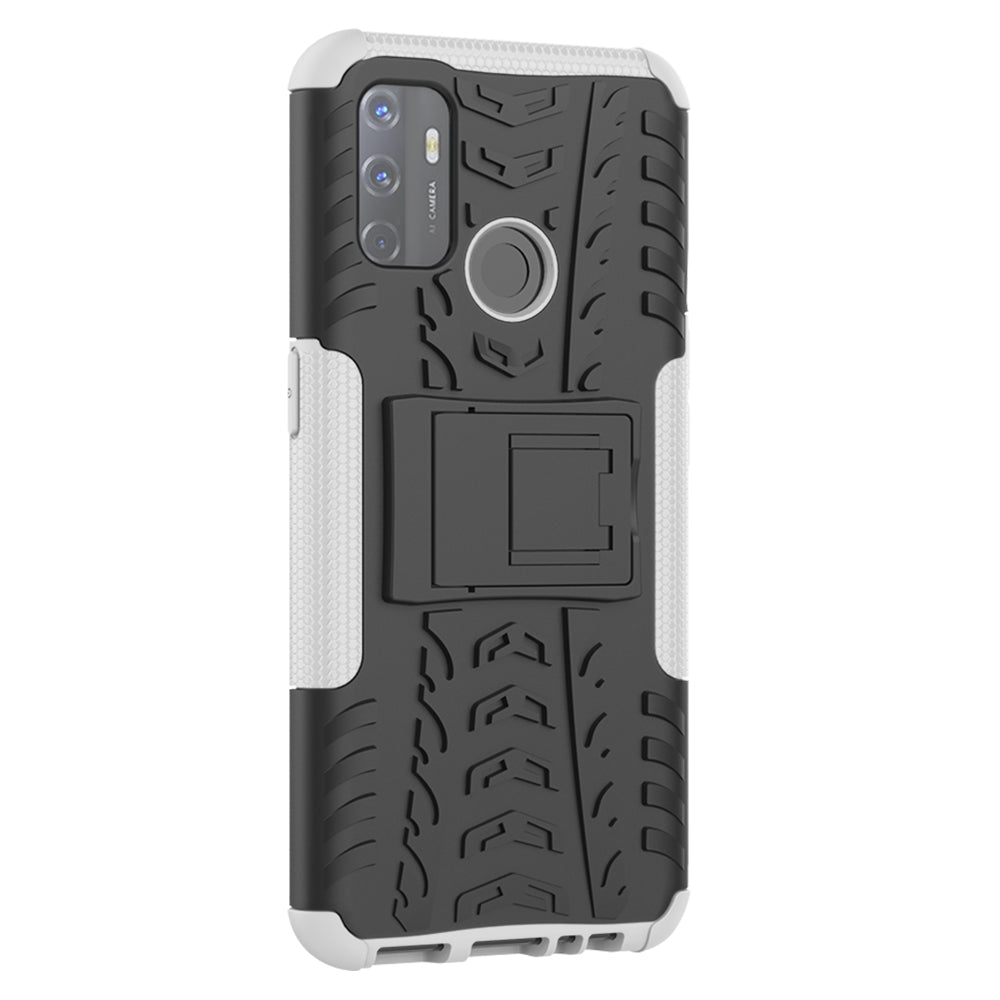 Cool Tyre PC + TPU Hybrid Shell Case for Oppo A53 (2020)