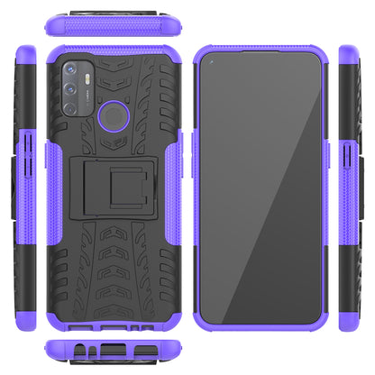 Cool Tyre PC + TPU Hybrid Shell Case for Oppo A53 (2020)