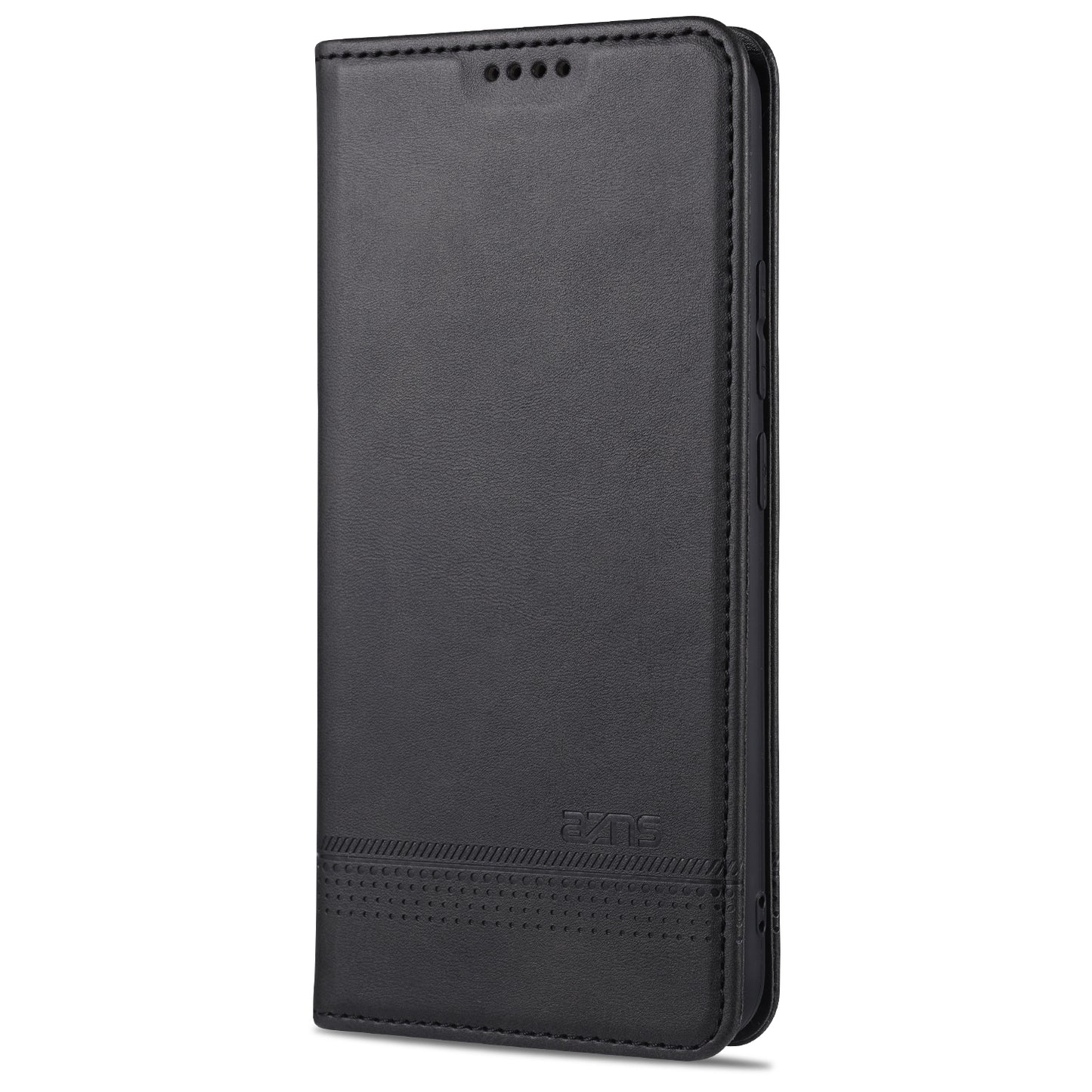 AZNS Automatic Absorbed TPU + PU Leather Mobile Phone Cover with Wallet and Stand for Vivo Y3s/Y17