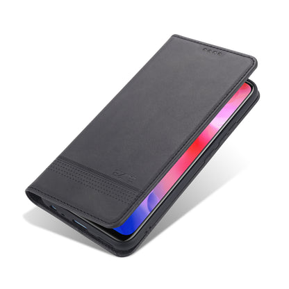 AZNS Automatic Absorbed TPU + PU Leather Mobile Phone Cover with Wallet and Stand for Vivo Y3s/Y17