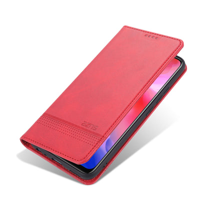 AZNS Automatic Absorbed TPU + PU Leather Mobile Phone Cover with Wallet and Stand for Vivo Y3s/Y17