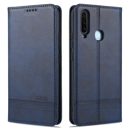 AZNS Automatic Absorbed TPU + PU Leather Mobile Phone Cover with Wallet and Stand for Vivo Y3s/Y17