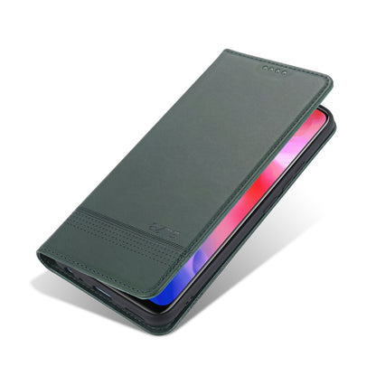 AZNS Automatic Absorbed TPU + PU Leather Mobile Phone Cover with Wallet and Stand for Vivo Y3s/Y17