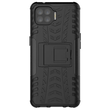 Cool Tyre PC + TPU Hybrid Shell Case for Oppo F17 Pro