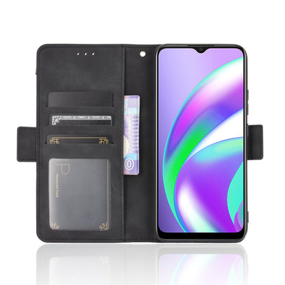 Multiple Card Slots Protective Cover for OPPO A15 Stand Leather Case