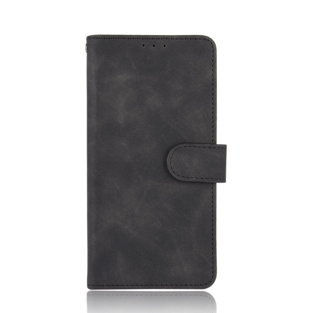 For vivo Y51 (2020, December) Skin-touch PU Leather Wallet Case with Stand