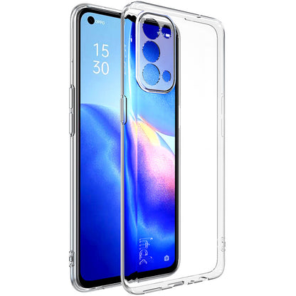 IMAK UX-5 Series for OPPO Reno5 4G Soft TPU Transparent Cover Shell