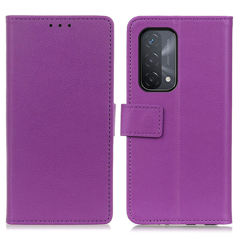 Wallet Stand Design PU Leather Phone Cover Shell Case for Oppo A93 5G