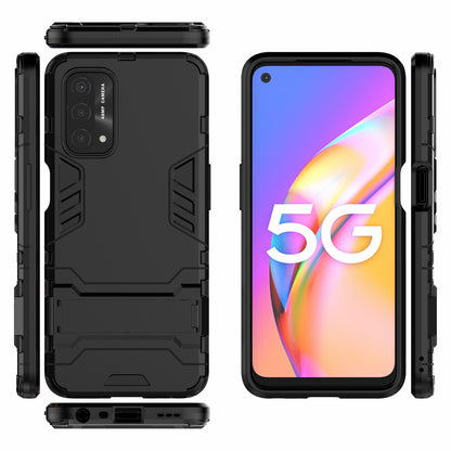 2 in 1 Kickstand Protector Plastic + TPU Hybrid Cover for Oppo A93 5G