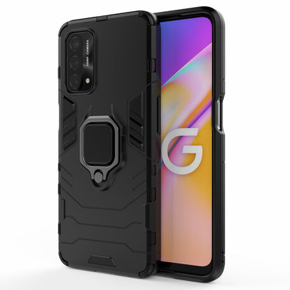 Cool Guard PC + TPU Hybrid Phone Cover with Kickstand for Oppo A93 5G