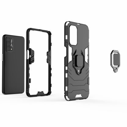 Cool Guard PC + TPU Hybrid Phone Cover with Kickstand for Oppo A93 5G