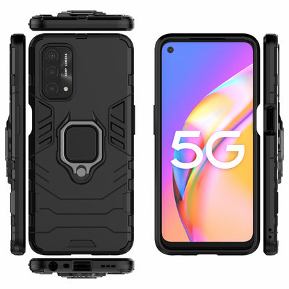 Cool Guard PC + TPU Hybrid Phone Cover with Kickstand for Oppo A93 5G