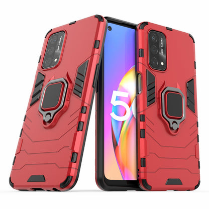 Cool Guard PC + TPU Hybrid Phone Cover with Kickstand for Oppo A93 5G