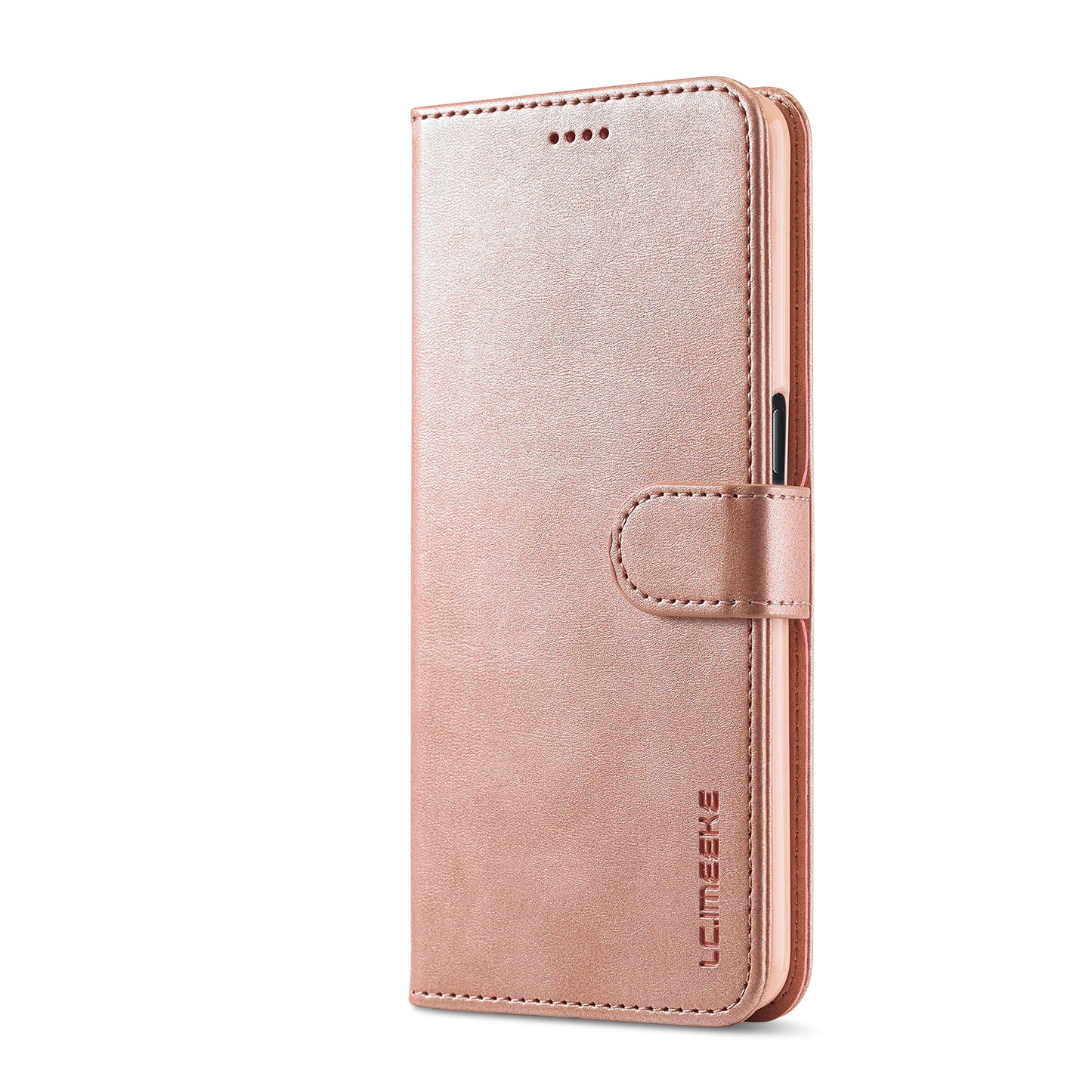 LC.IMEEKE Wallet Stand Leather Shell Phone Cover Case for OPPO A52 / A72 / A92