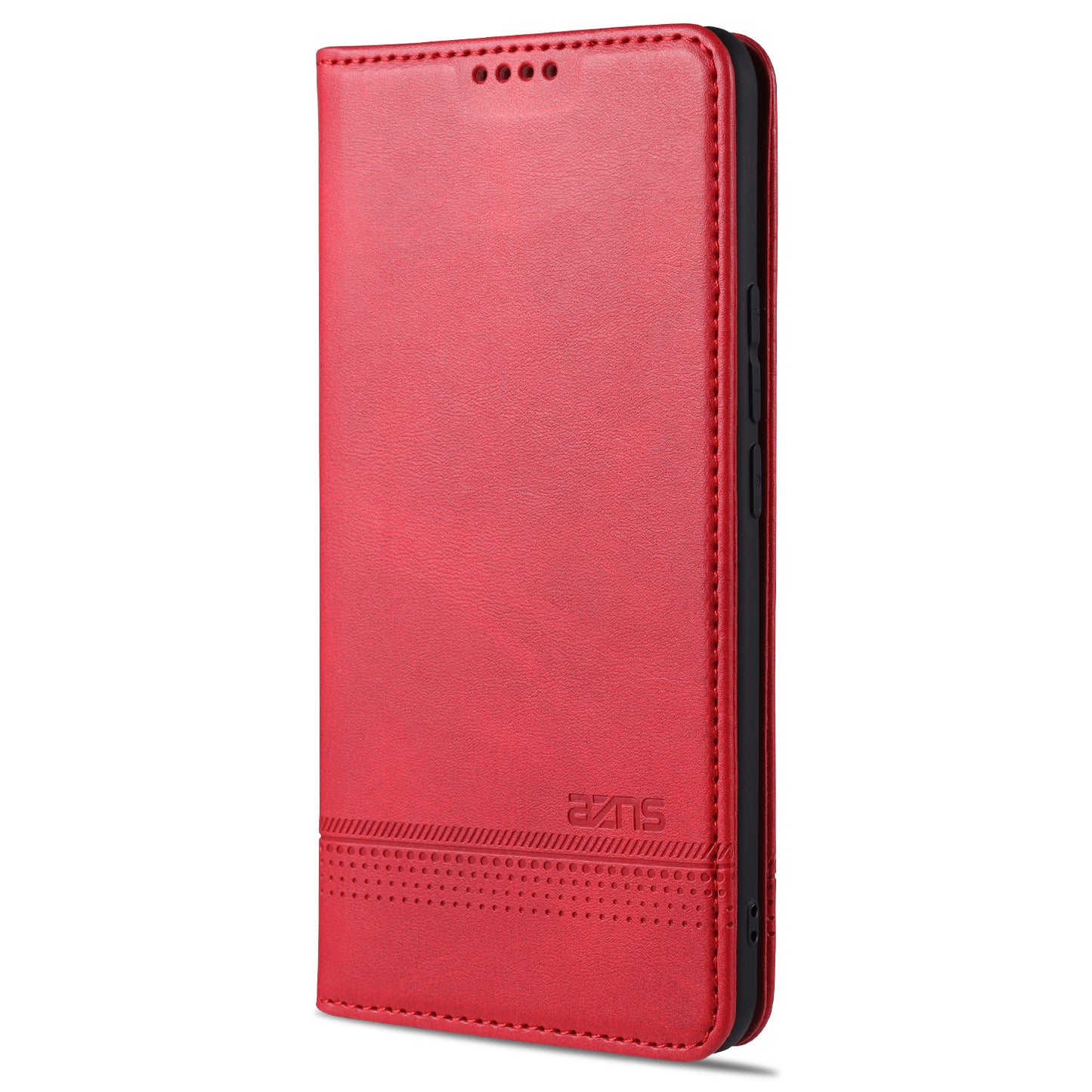 AZNS Auto-absorbed Magnetic Stand Wallet Leather Mobile Shell Case for vivo X60 5G