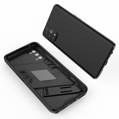 Shockproof PC + TPU Hybrid Phone Case Cover with Kickstand for Realme 7 Pro