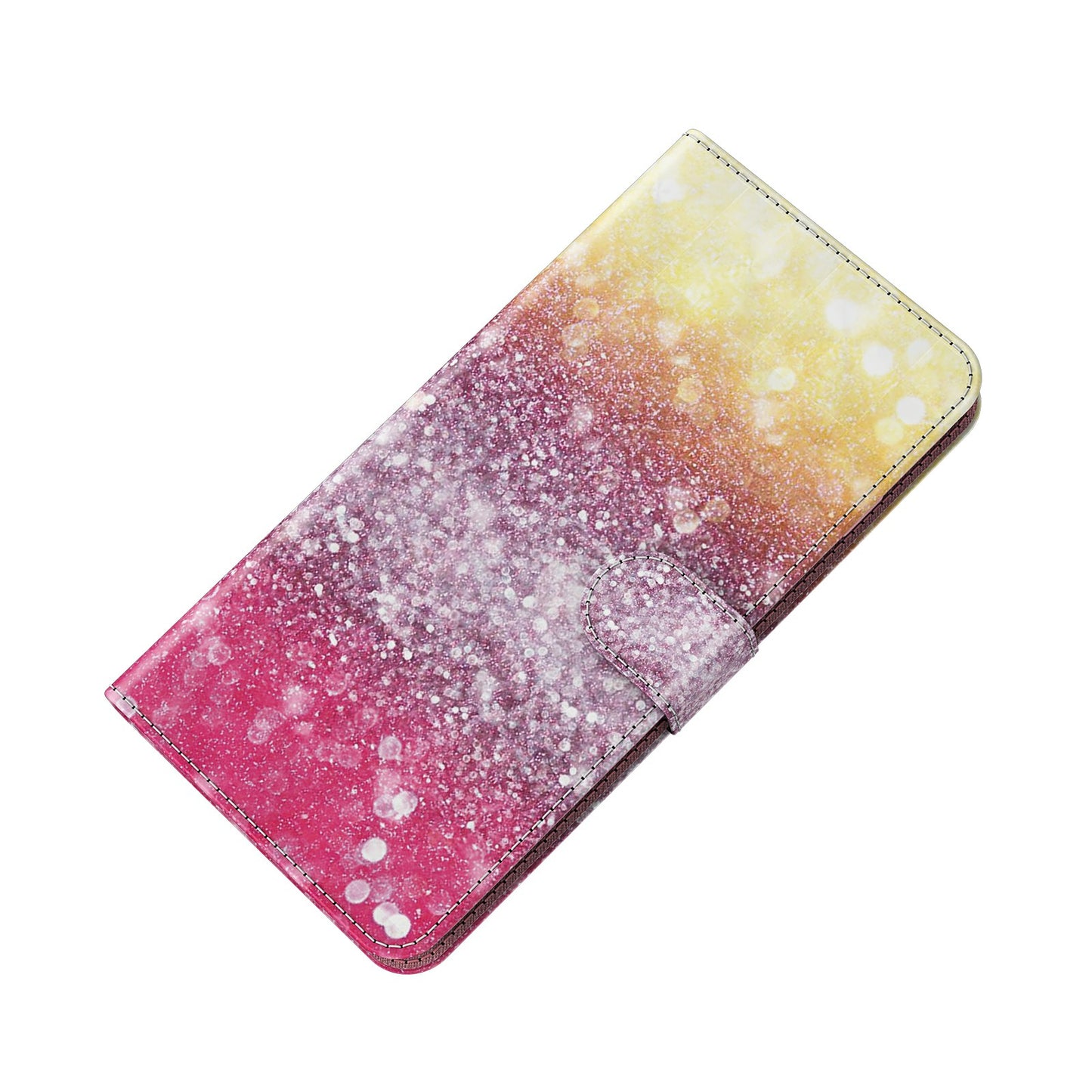 Pattern Printing Wallet Stand PU Leather Phone Protection Cover Shell for Oppo Reno4 Z 5G / A92s