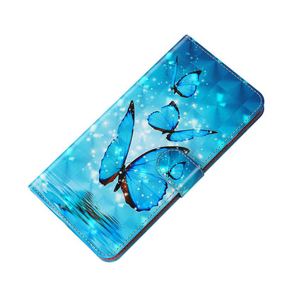 Pattern Printing Wallet Stand PU Leather Phone Protection Cover Shell for Oppo Reno4 Z 5G / A92s