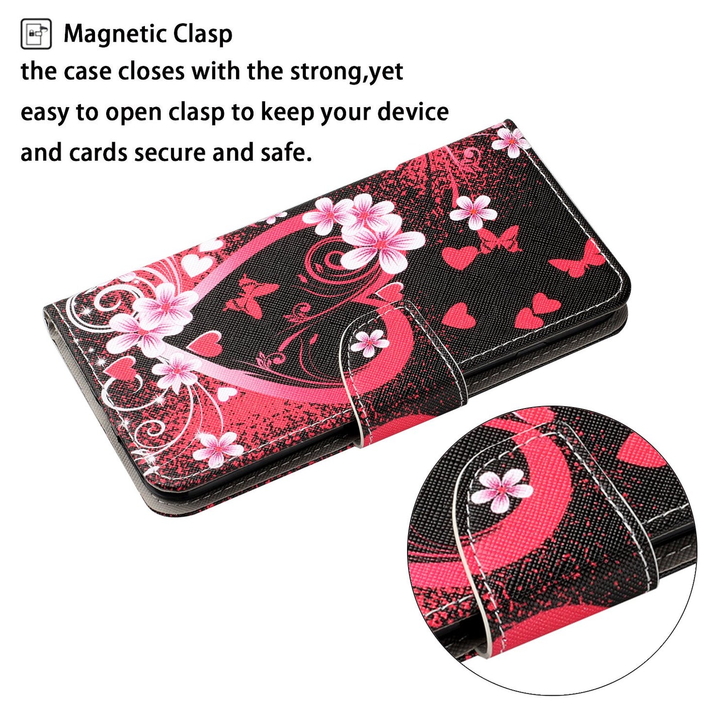 Full Protection Pattern Printing Cross Texture PU Leather Phone Cover Case with Stand for OPPO A15