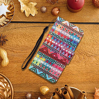 Full Protection Pattern Printing Cross Texture PU Leather Phone Cover Case with Stand for OPPO A15